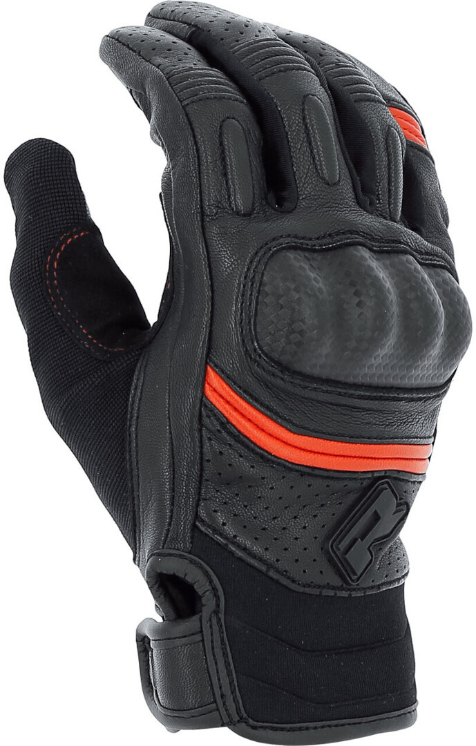 Richa Protect Summer 2 perforerede motorcykelhandsker sort/rød 2XL Figur 2