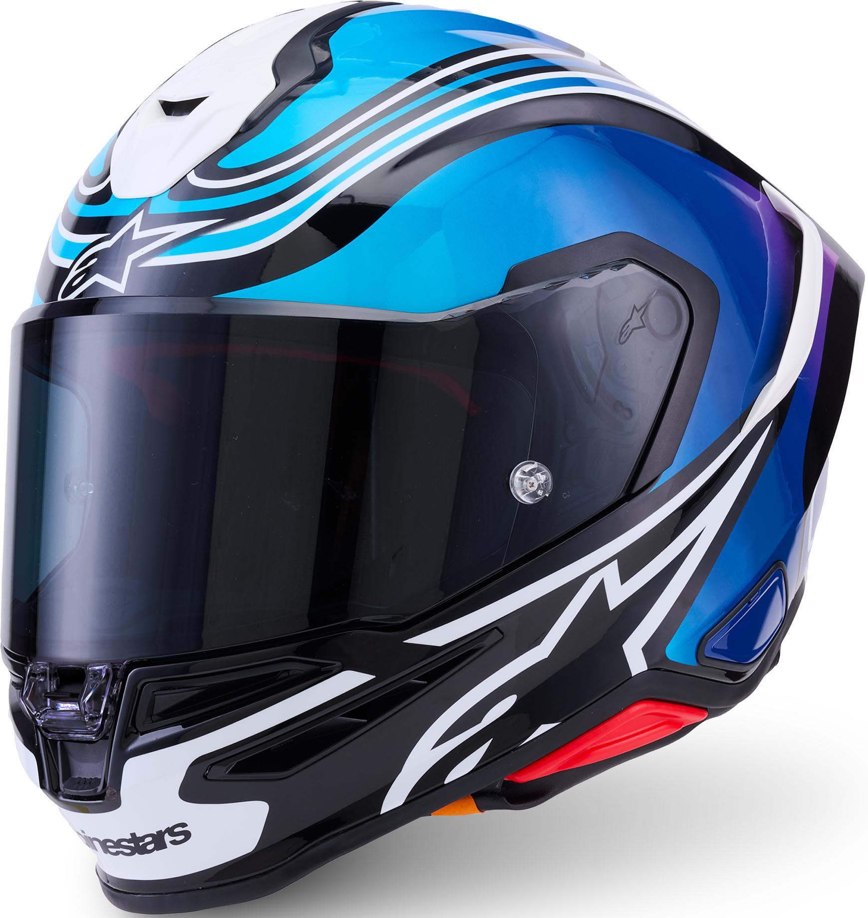 Alpinestars S-R7 Zeal Helmet black/blue/pink L Figure 1