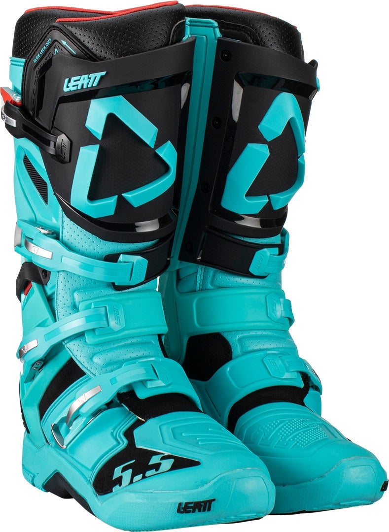 Leatt 5.5 FlexLock Motokrosové boty černá/modrá 43 Obrázek 4