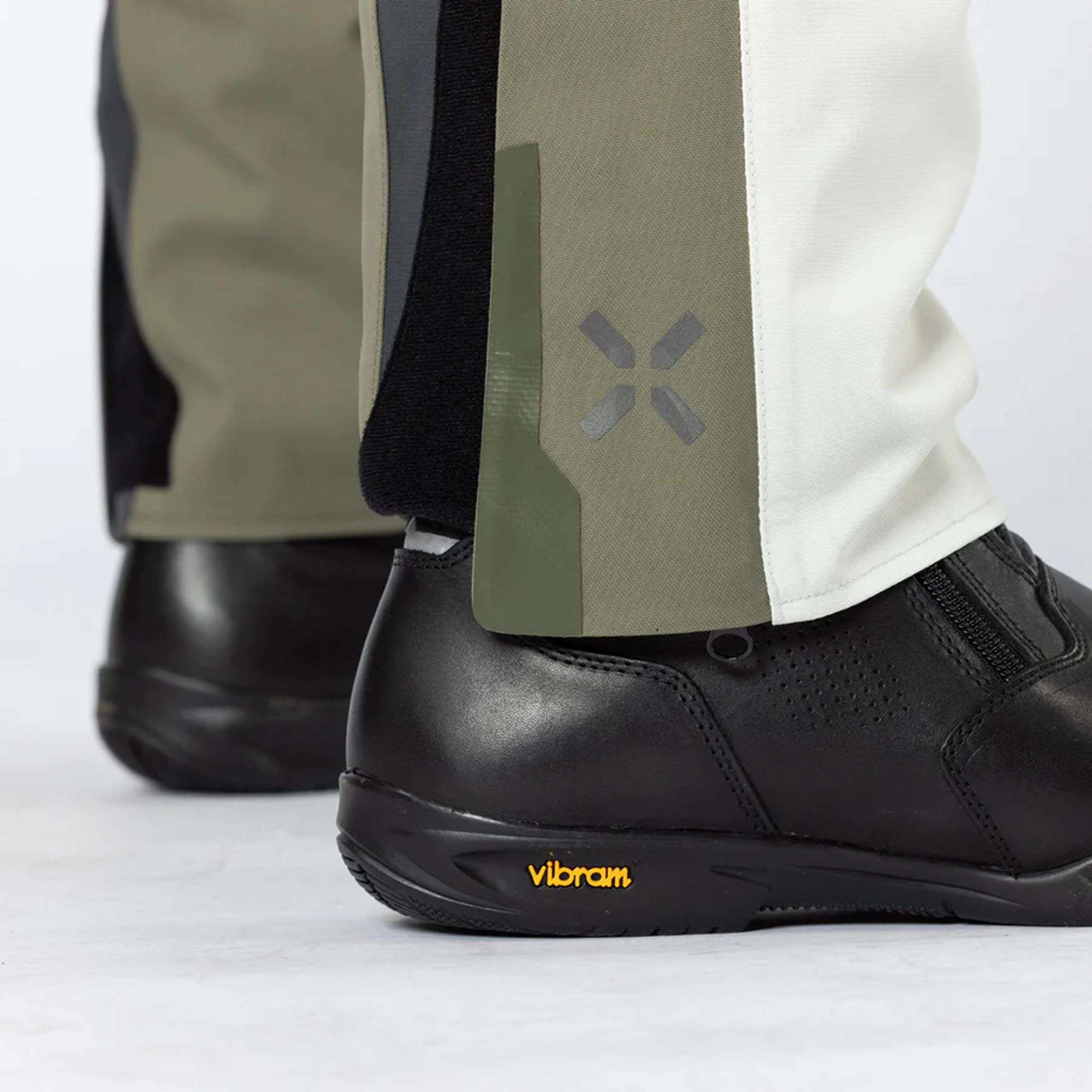 IXS Venture-GTX 1.0 vattentät motorcykel textil byxor ljusgrå/grön XS Figur 9
