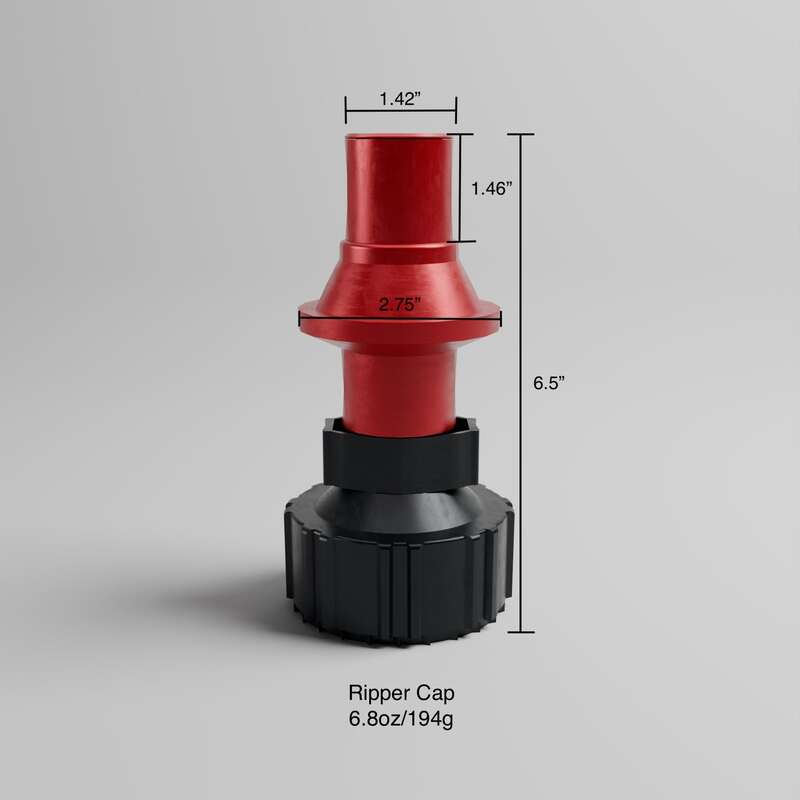TUFFJUG TUFF JUG 5G/20L Jarro de Tuff Vermelho com Tampa Ripper Preta G3 Figura 6