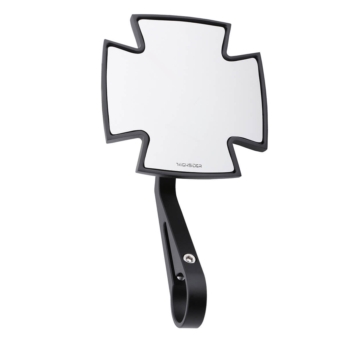 HIGHSIDER IRON CROSS Lenkerendenspiegel negru Figura 1 HIGHSIDER IRON CROSS Lenkerendenspiegel negru Figura 1