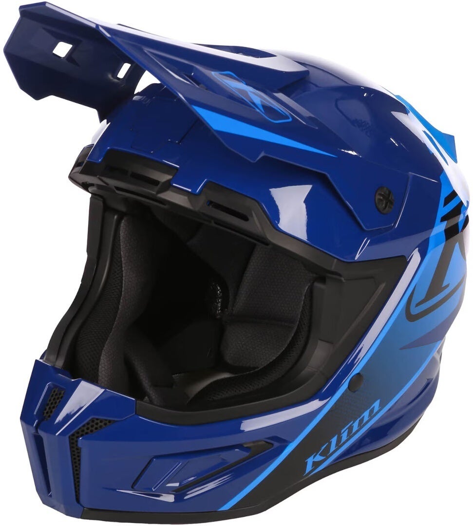 Klim T1 Freeride Snowmobil Helm dunkelblau/hellblau M (57/58) Abbildung 1