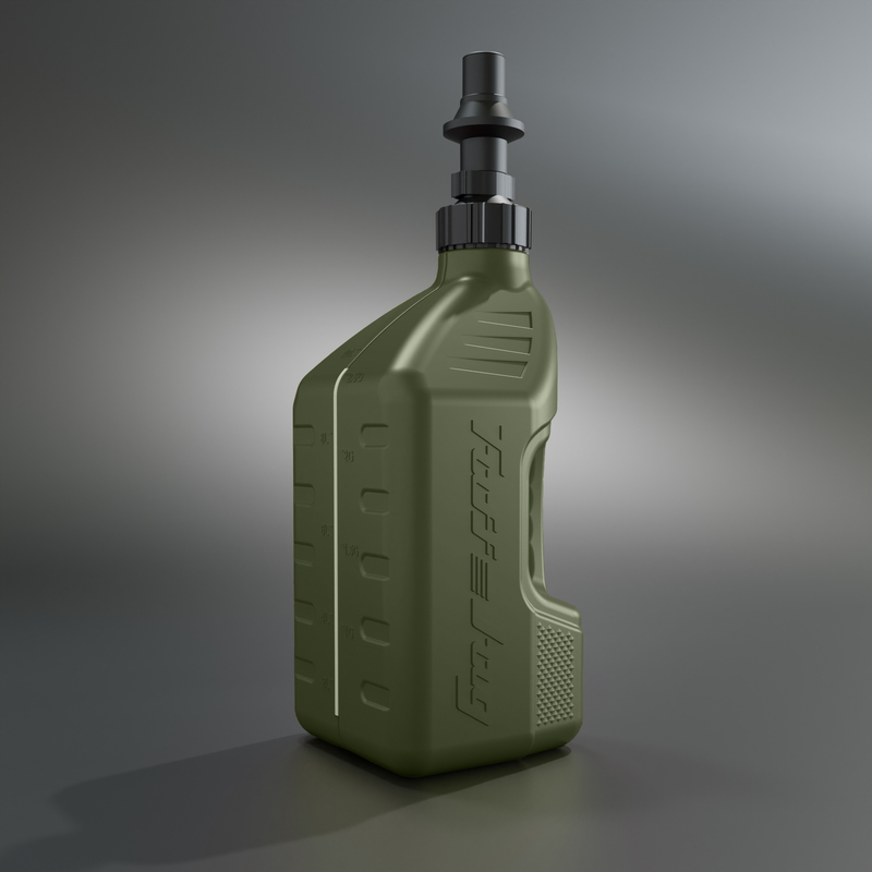 TUFFJUG TUFF JUG 2.5G/10L Forest Green Tuff Gut cu capac Forest Green Ripper Cap G3 Figura 3