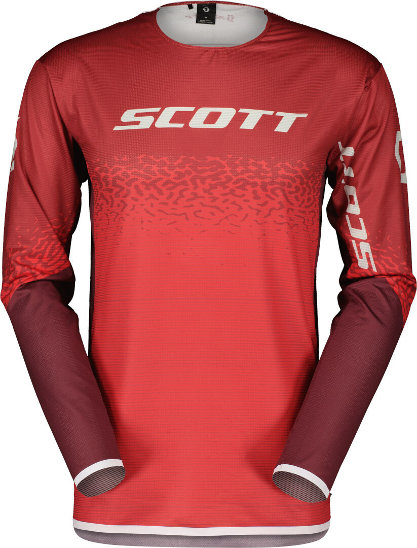 Scott Podium Pro Rød/grå motocrosstrøje S Figur 1