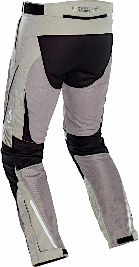 Richa Airbender Damer Motorcykel Tekstilbukser grå/sort S Figur 2