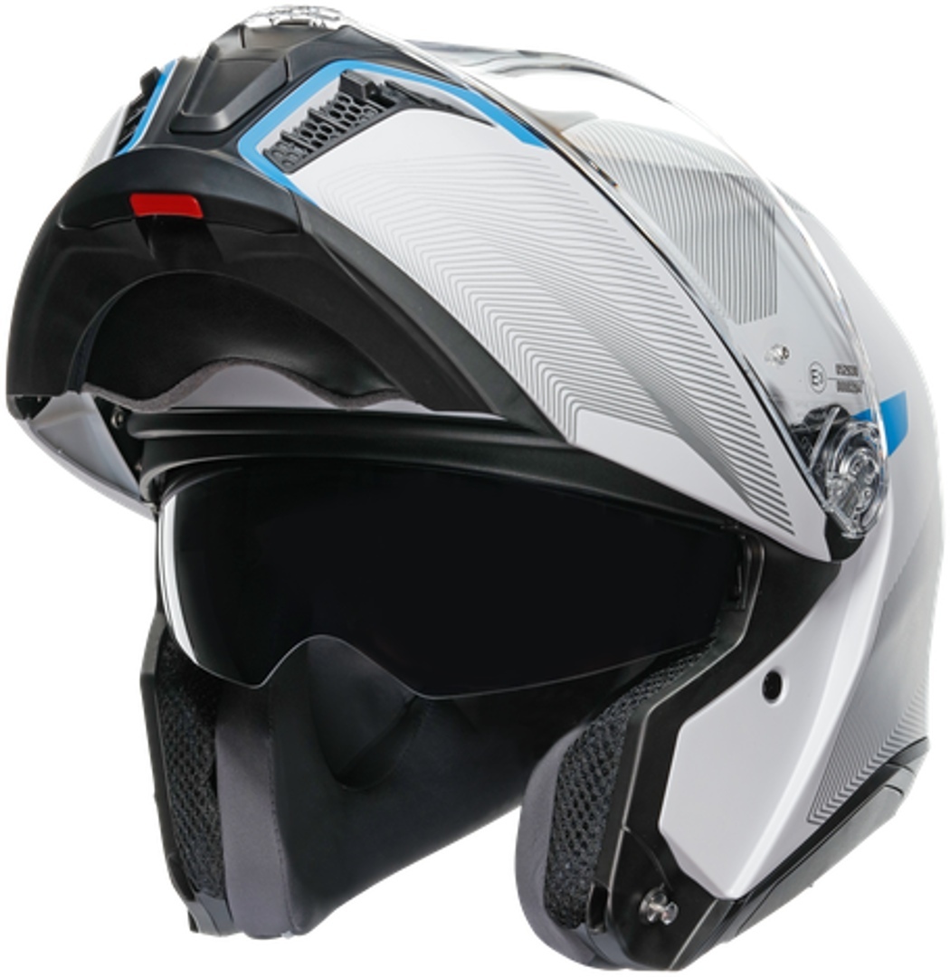 AGV Tourmodular Frequency Helm hellgrau S (55/56) Abbildung 9