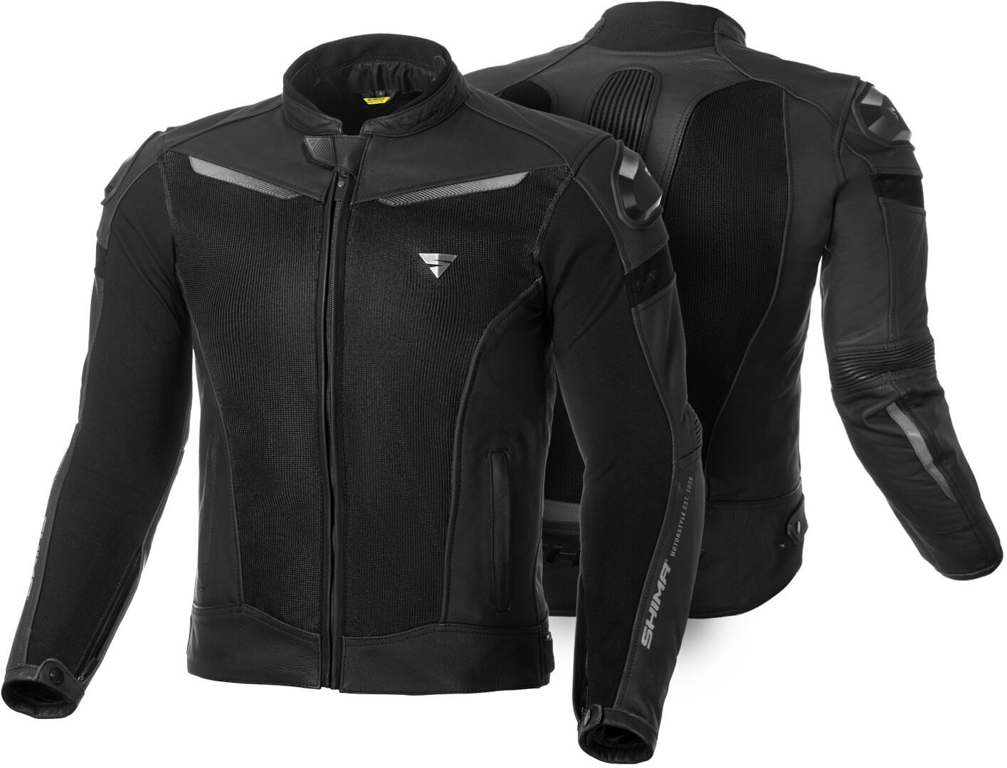 SHIMA Piston Motorcycle Leather / Textile Jacket 54 Figure 3