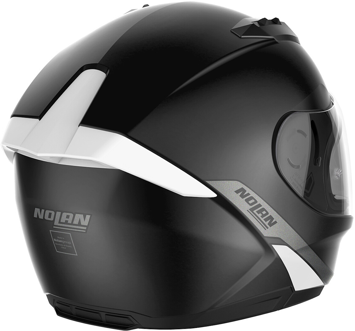 Nolan N60-6 Staple Cască Negru mat/alb XXL (64) Figura 4