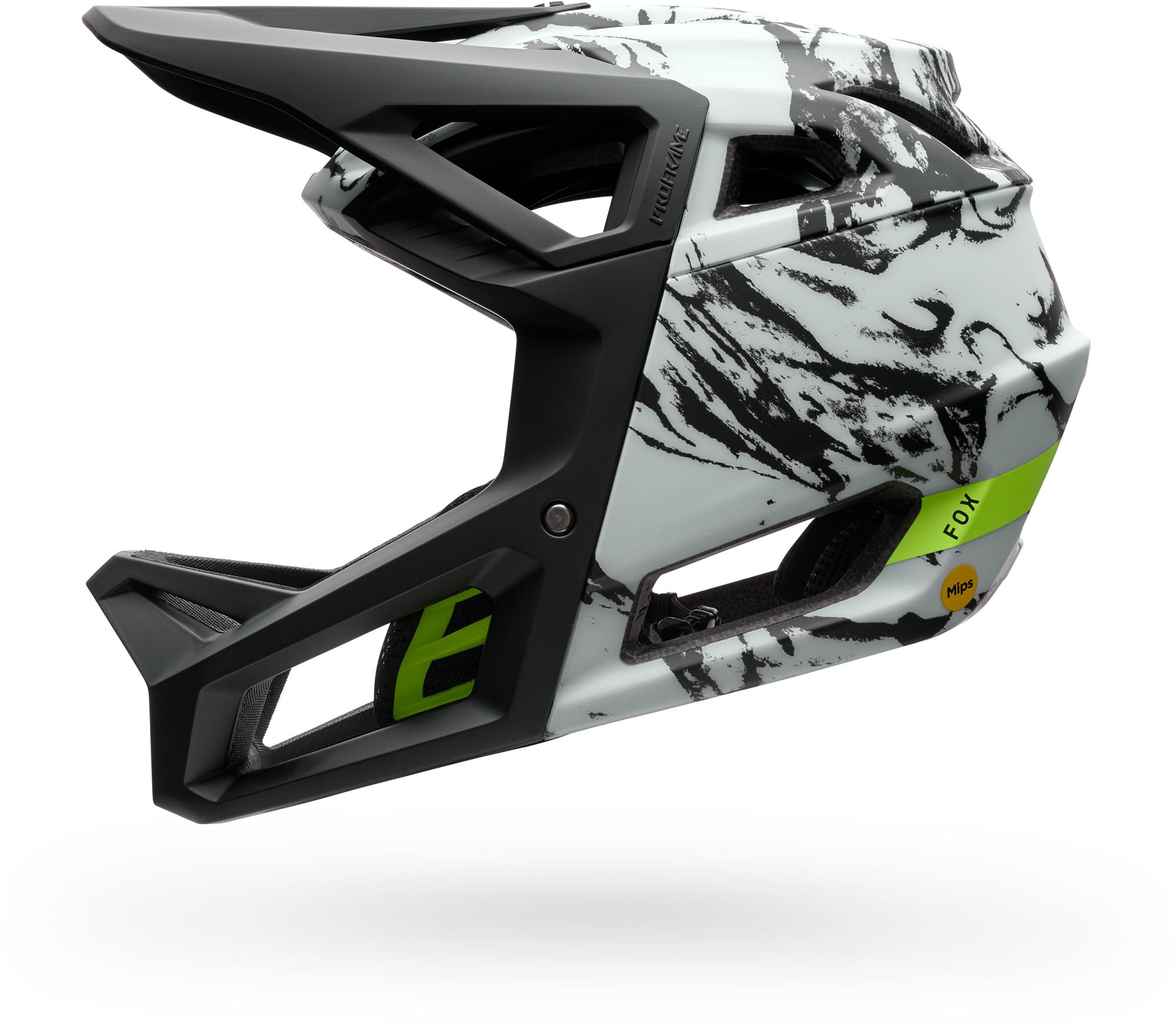 FOX Proframe Thrive Mips Casque de descente Blanc/Noir L (59-63) Figure 4