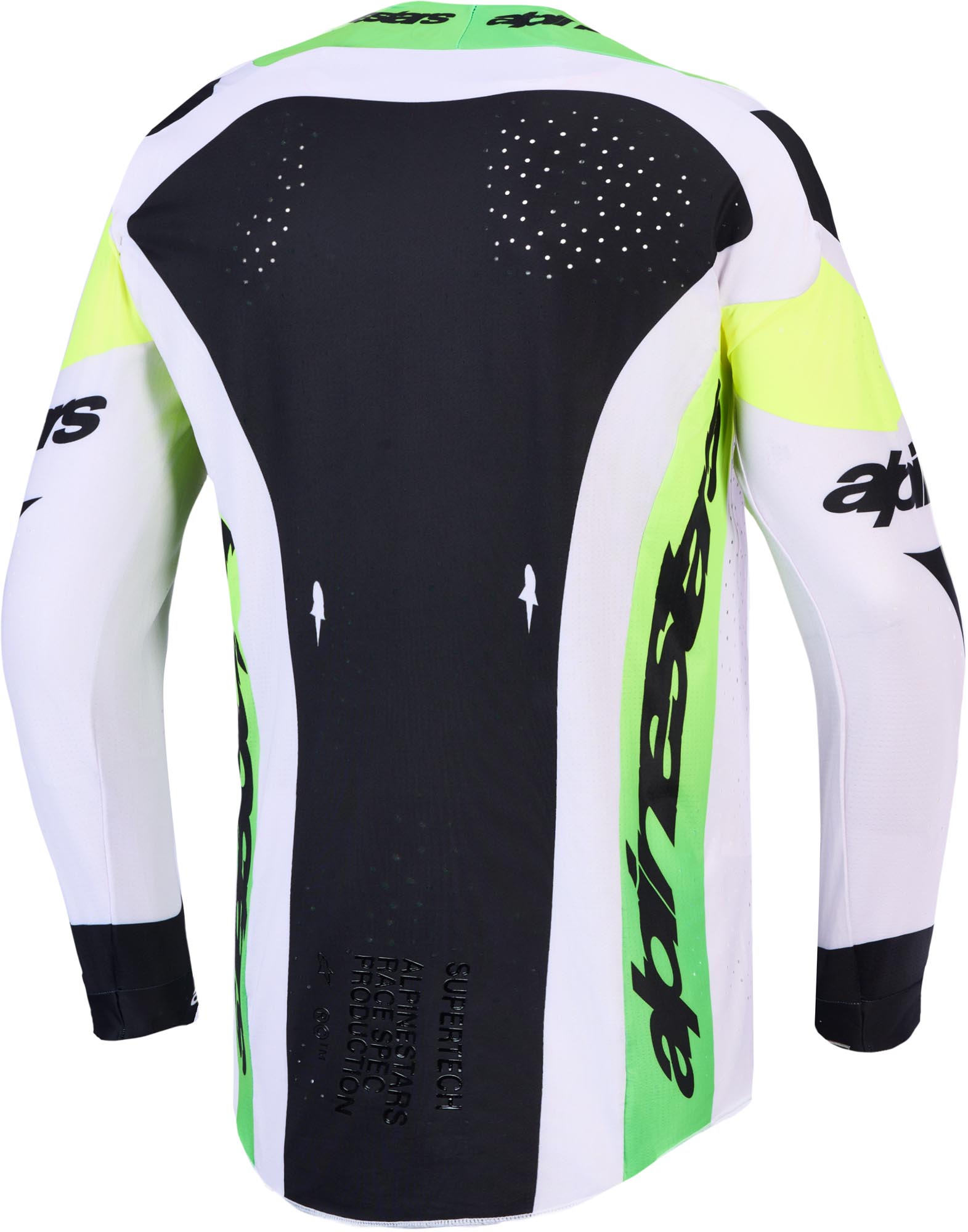 Alpinestars Supertech Dyna Motocross-tröjan lila/svart/grön L Figur 2