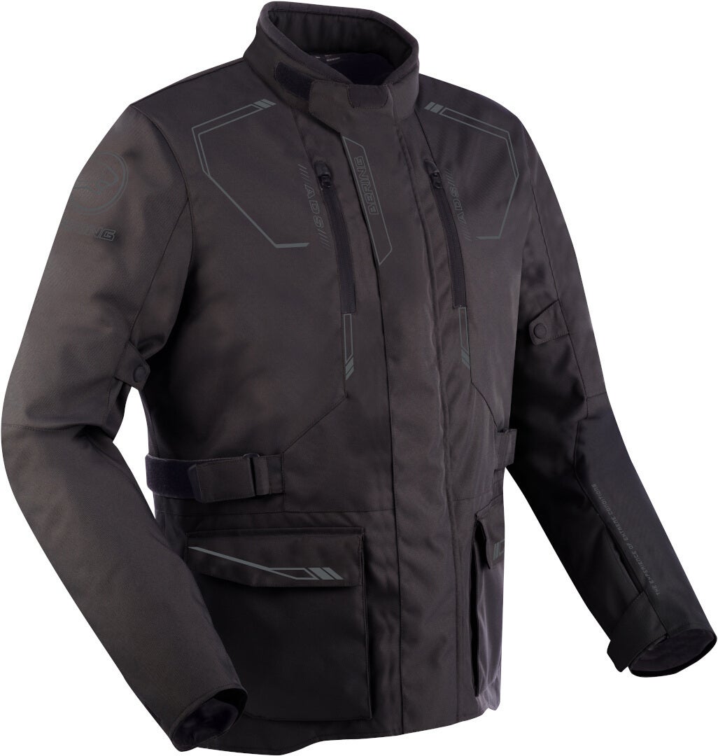 Bering Voyager waterproof Motorcycle Textile Jacket black XL Figure 1