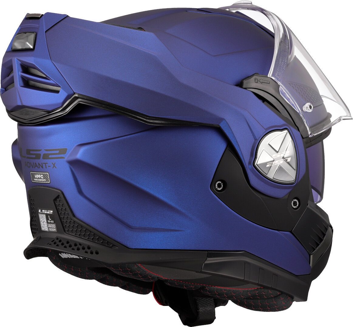 LS2 FF901 Advant X Solid Kypärä Sininen Matt L (59/60) Kuva 11