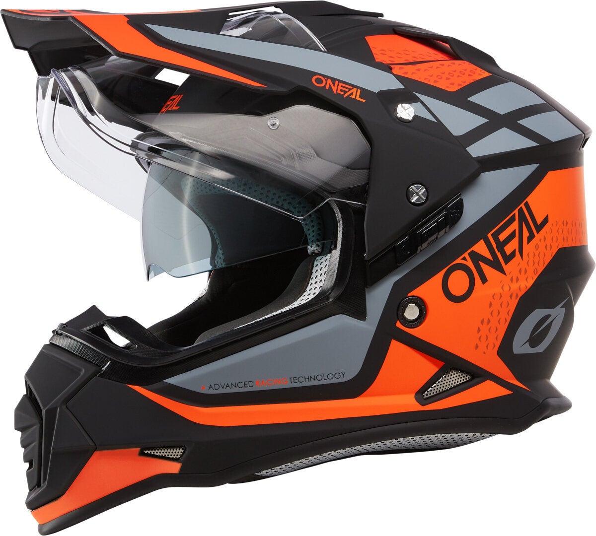 black/neon-orange