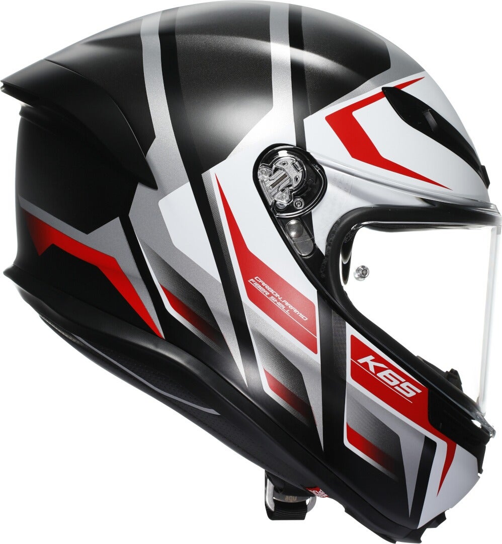 AGV K6 S Karve 2.0 Elmetto nero opaco/rosso/bianco L (59/60) Figura 3