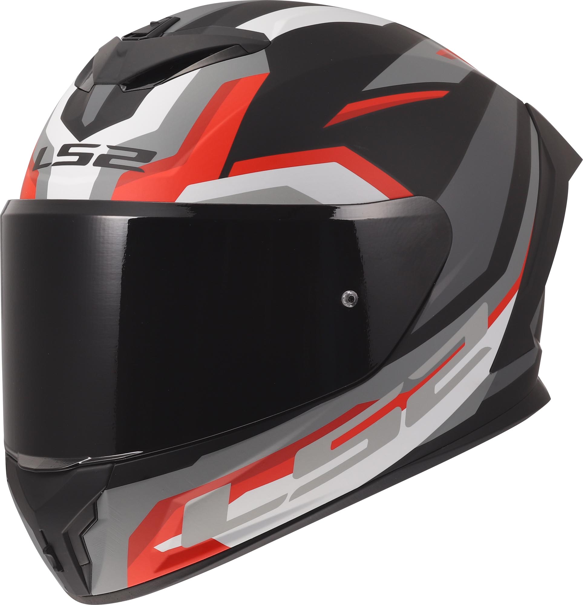 LS2 FF820 Rapid III Hyper Helm schwarz/rot XXL (63/64) Abbildung 1