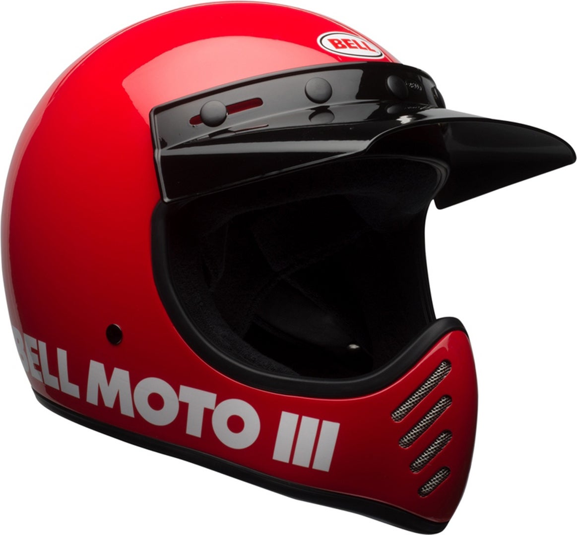 Bell Moto-3 Classic Motocross Helmet red XL (61/62) Figure 8