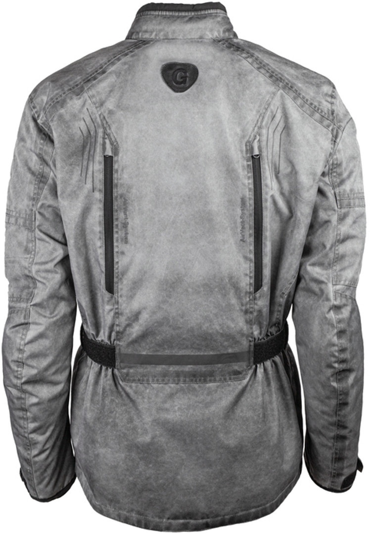 GMS Dayton Motorrad Textiljacke grau/anthrazit XXL Abbildung 2