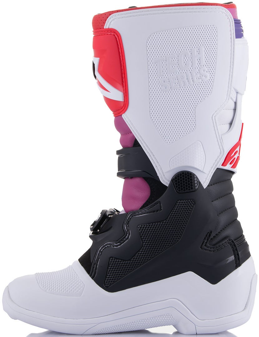 Alpinestars Tech 7S Youth Motocross Boots white/black/red 37 Figure 6