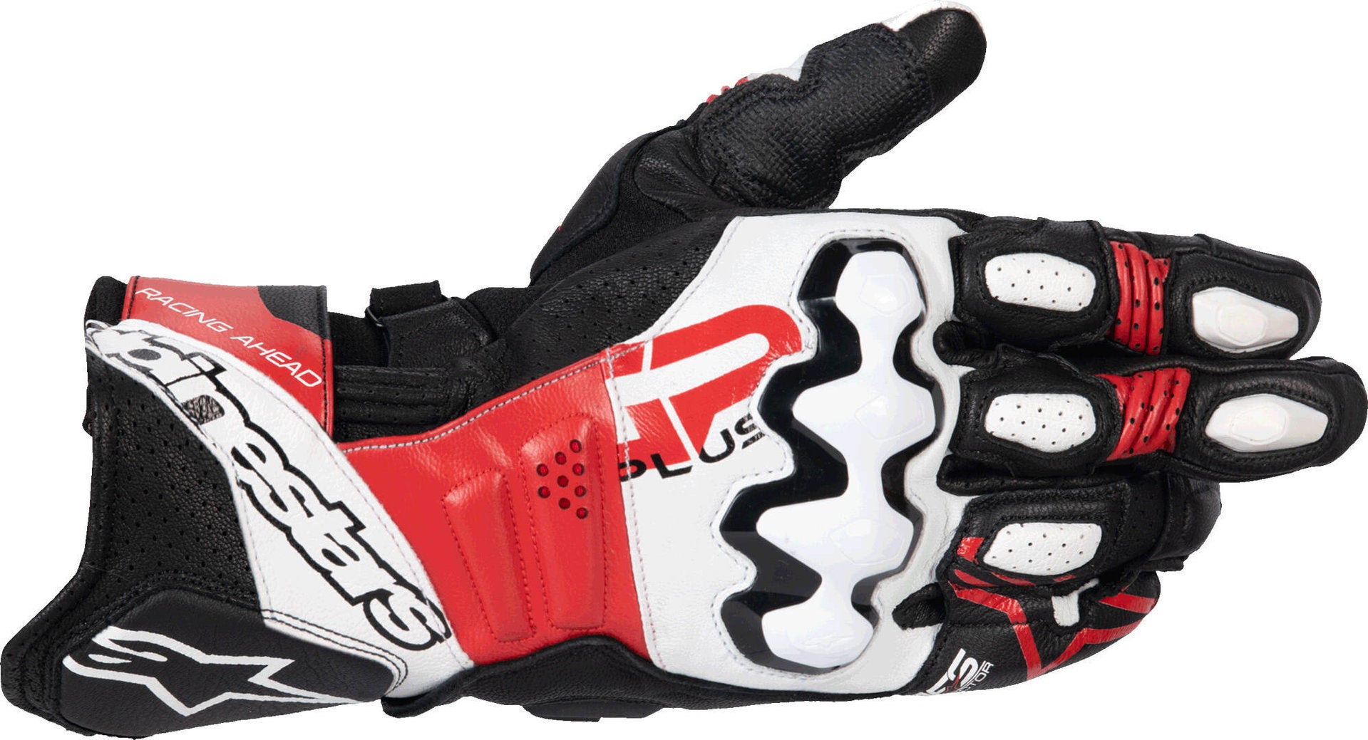 black/red/white