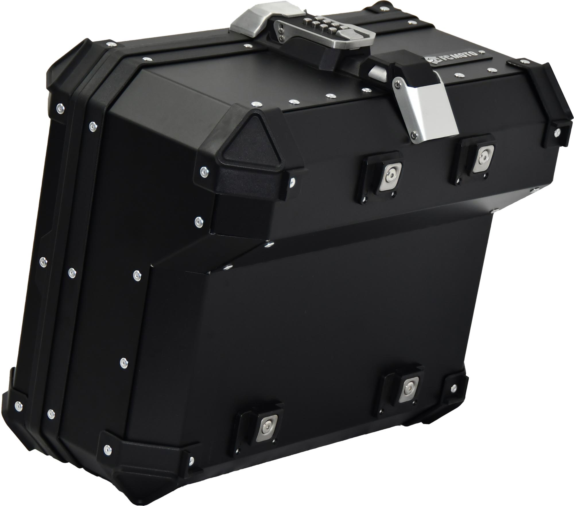 FC-Moto Terreno X 36 L Keyless Alu sidofodral höger med utskärning svart Figur 6