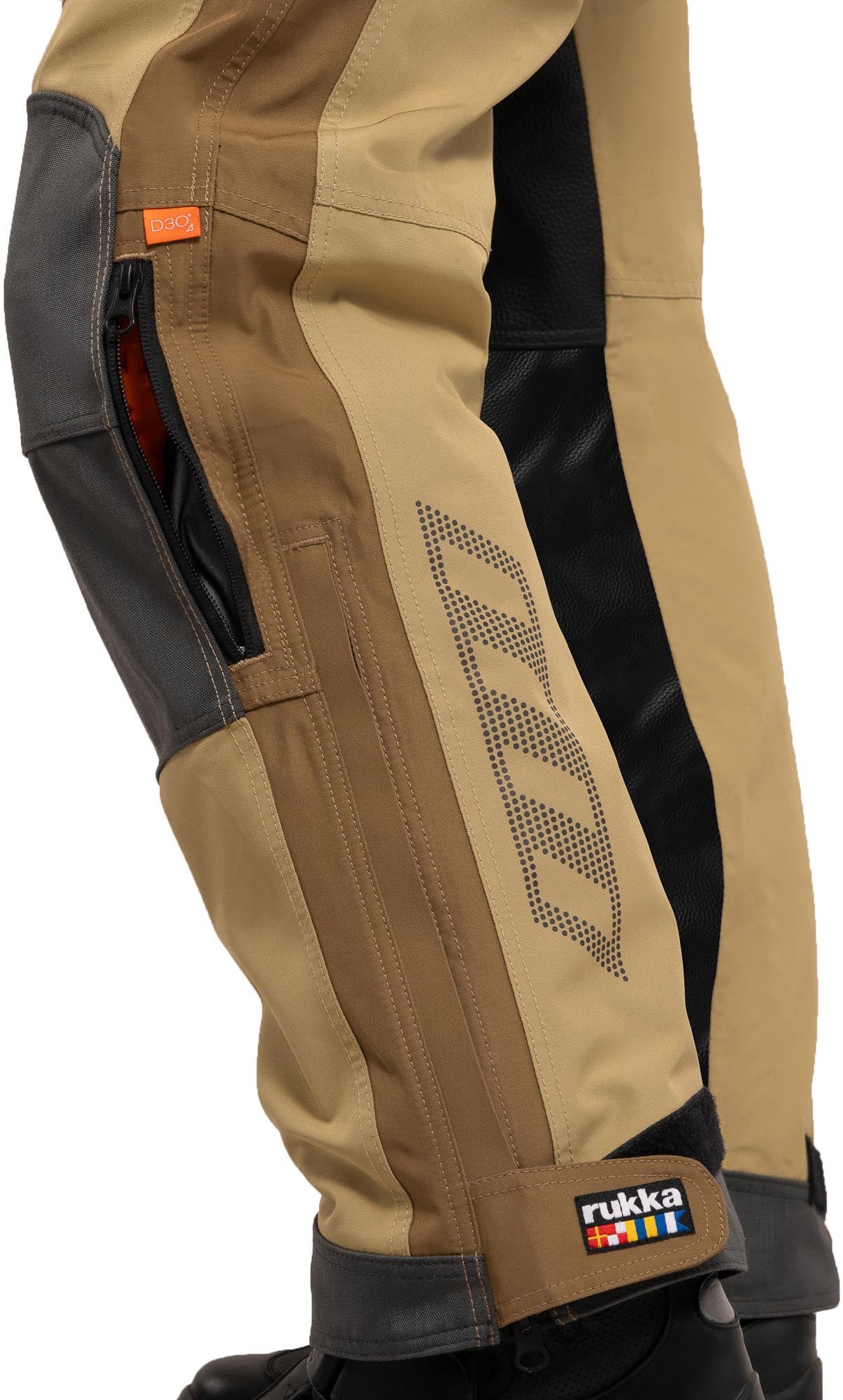 Rukka VentuRina waterproof Ladies Motorcycle Textile Pants Khaki 44 Figure 5