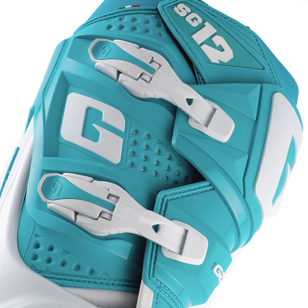 Gaerne SG-12 Botas de motocross turquesa/branco 49 Figura 6