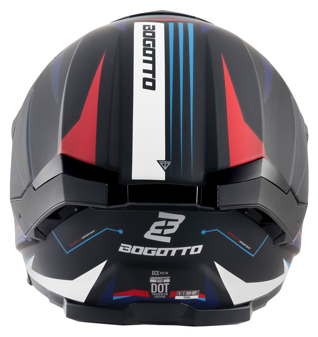 Side view of Bogotto FF118 Vilial Helmet
