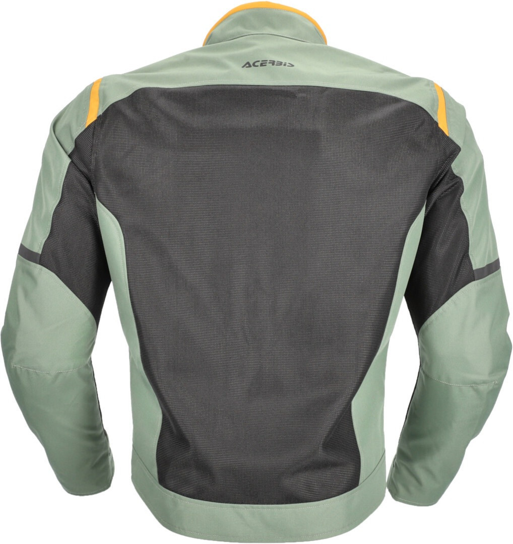 Acerbis Ramsey Vented 2.0 Mesh Motorcycle Textile Jacket green/yellow M Figure 7