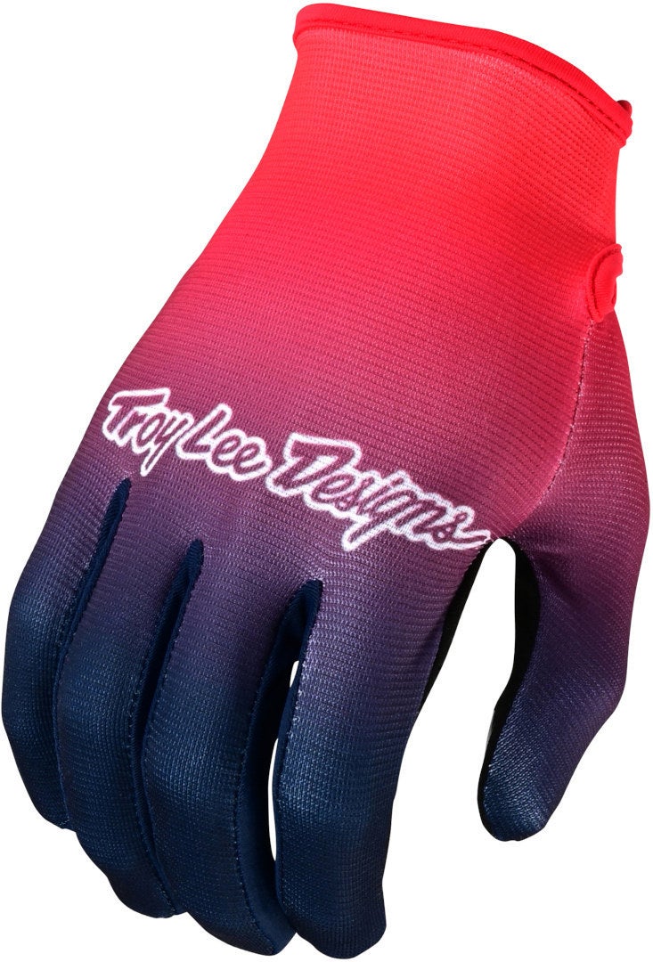 Troy Lee Designs Flowline Faze Motocross handsker rød/blå S Figur 1