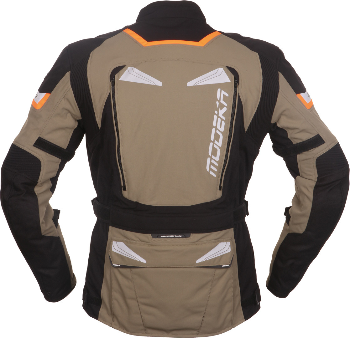 Modeka Panamericana Motorcycle Textile Jacket Sand Short L Figure 2