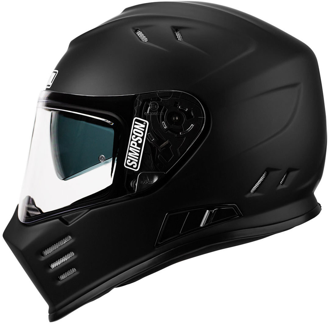 Simpson Venom Capacete Black Matt S (55/56) Figura 2