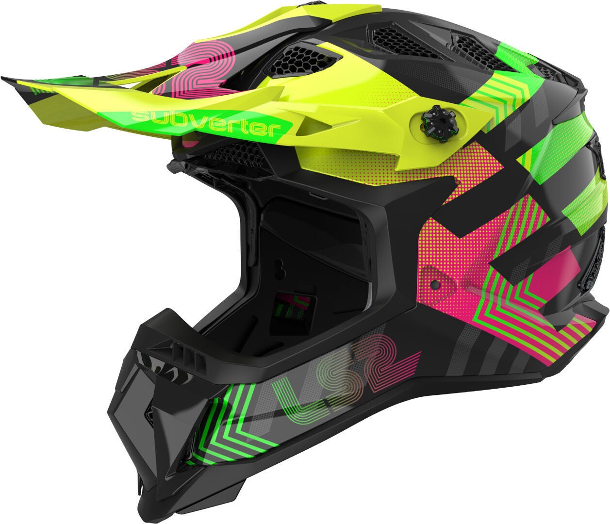 LS2 MX700 Subverter Evo II Chromatic Casco da motocross L (59/60) Figura 1