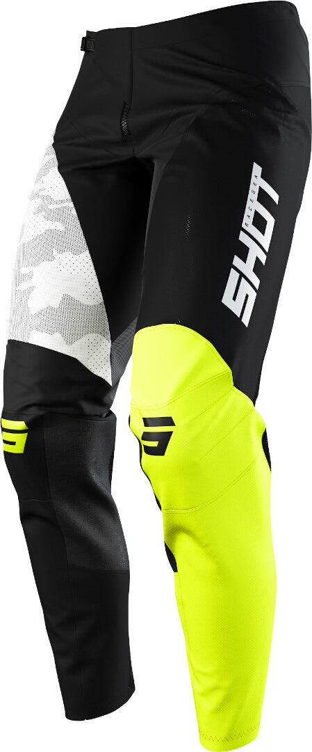 Shot Contact Camo Motocross bukser sort/gul 32 Figur 1