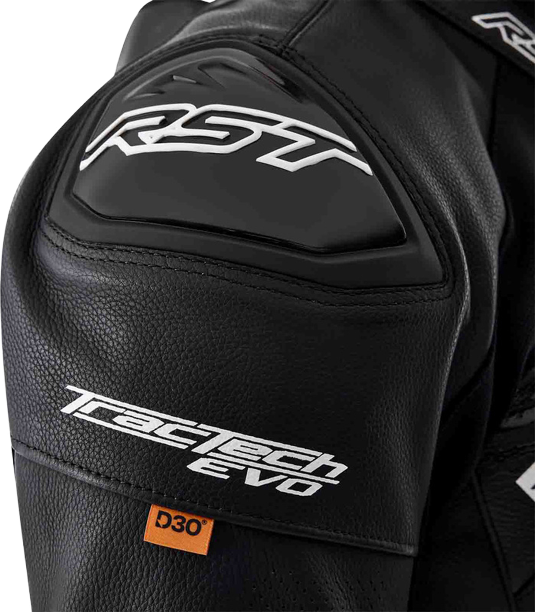 RST Tractech Evo D3O Motorcykellæderjakke Sort/hvid 52 Figur 3