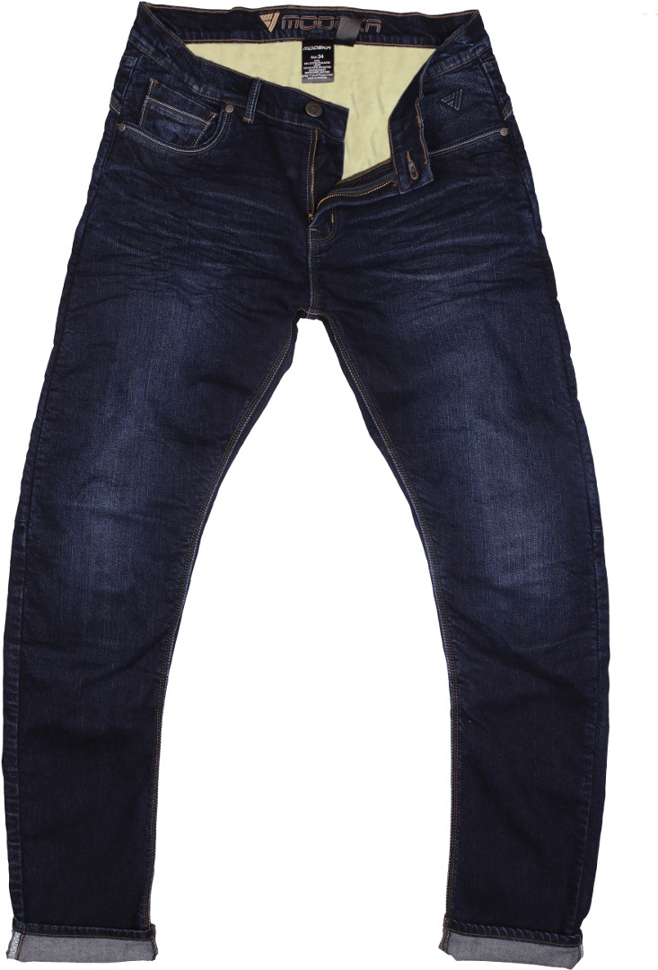 Modeka Glenn Jeans bukser grå 38 Lang Figur 3