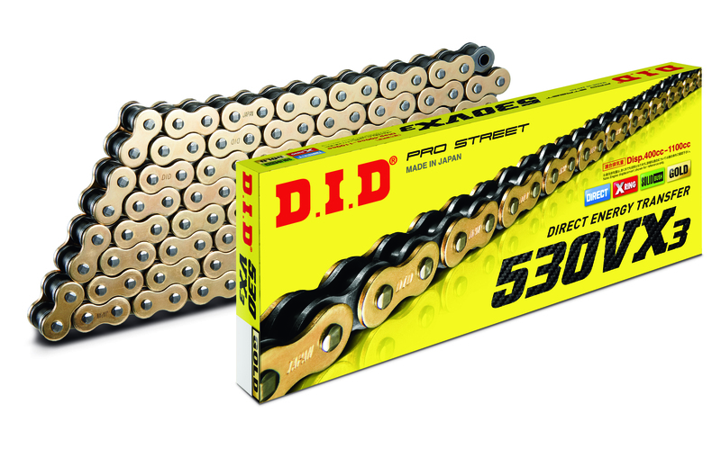 D.I.D 530VX3 X-Ring Drive Chain 530 Figura 1