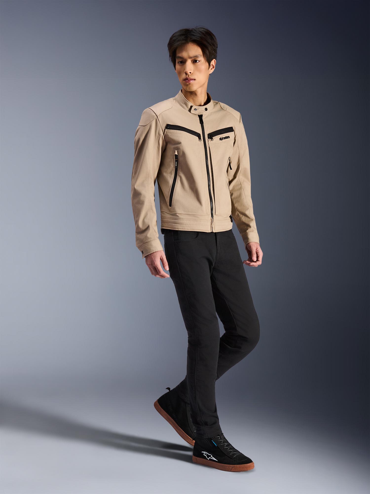 Side view of Alpinestars Bruiser Motorcycle Textile Jacket