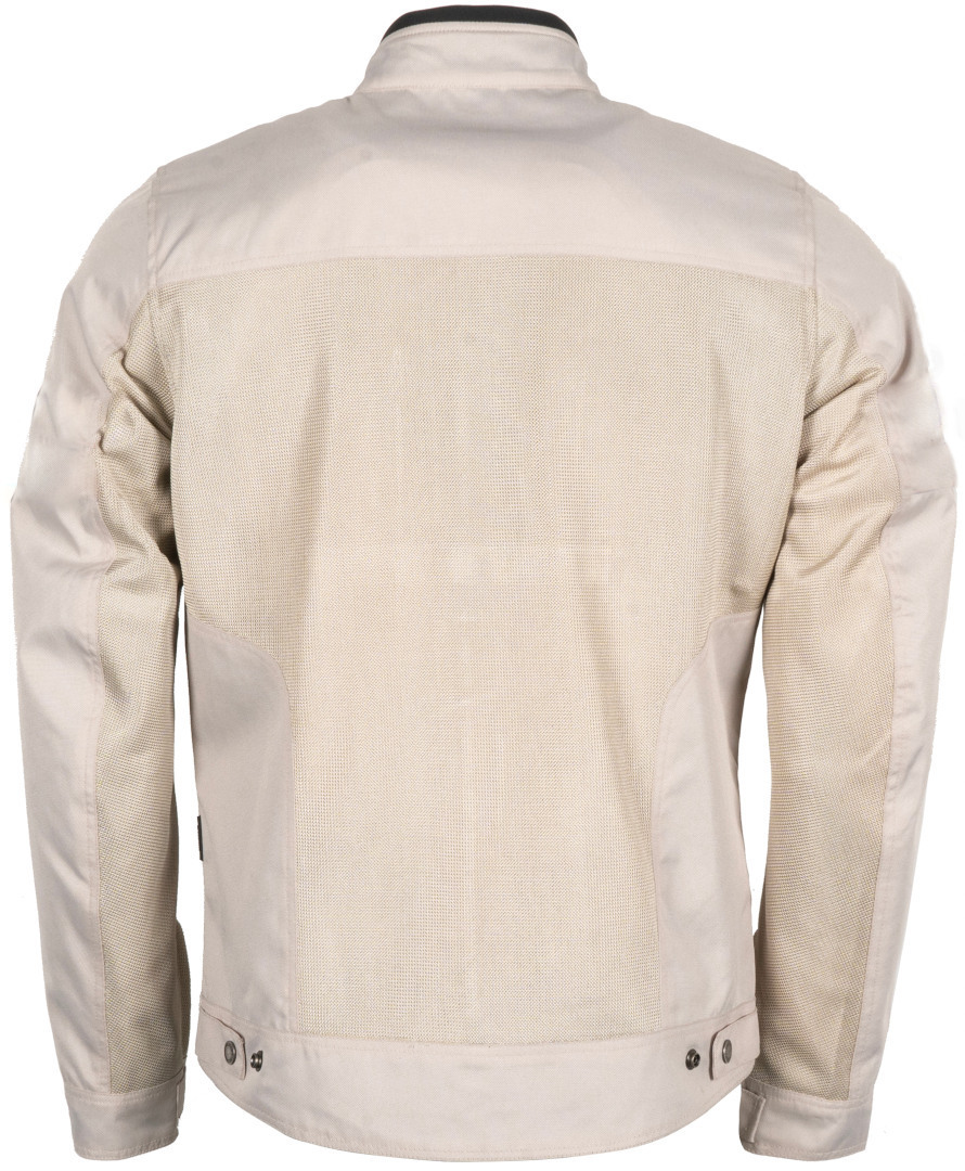 Helstons Stoner Mesh Motorcycle Textile Jacket Silver S Figure 2