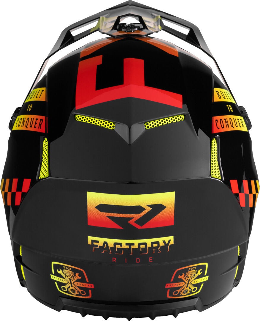Side view of FXR Clutch Gladiator 2024 Motocross Helmet