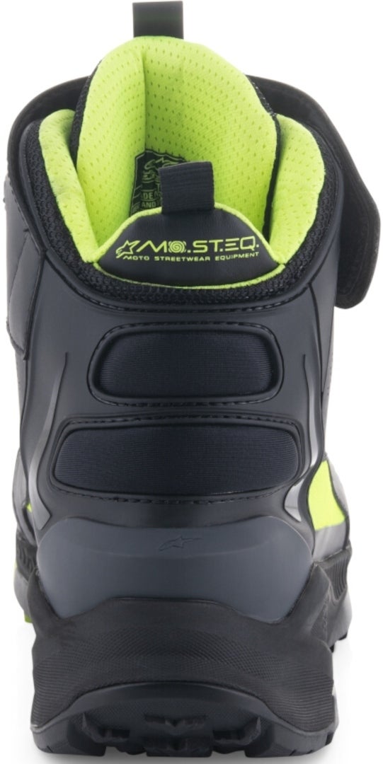 Alpinestars Speedstreet Motorcykel sko sort/neon-gul 9,5 Figur 4