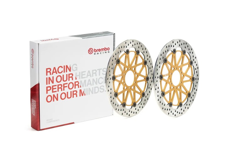 Brembo S.p.A. Discos de freio flutuantes redondos Supersport UPGRADE - por par Figura 1