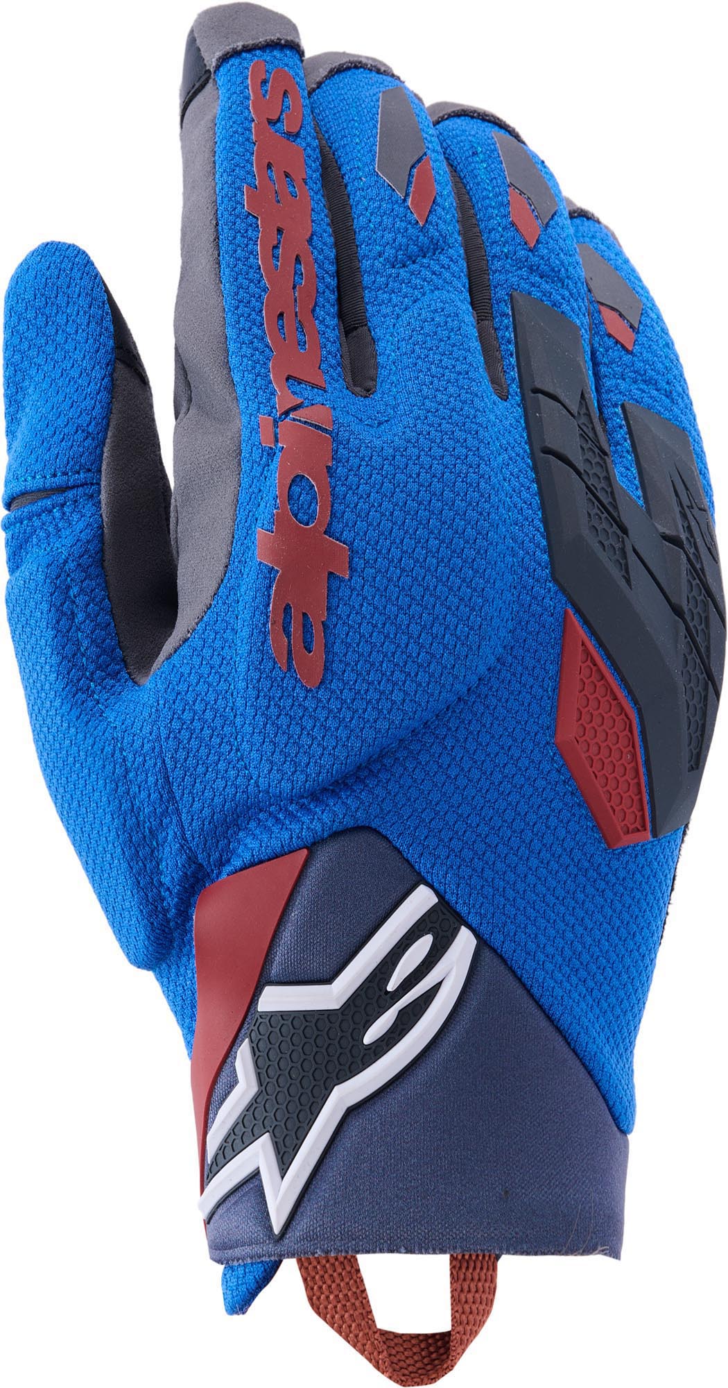 Alpinestars Durack Motorrad Handschuhe blau/grau 3XL Abbildung 1