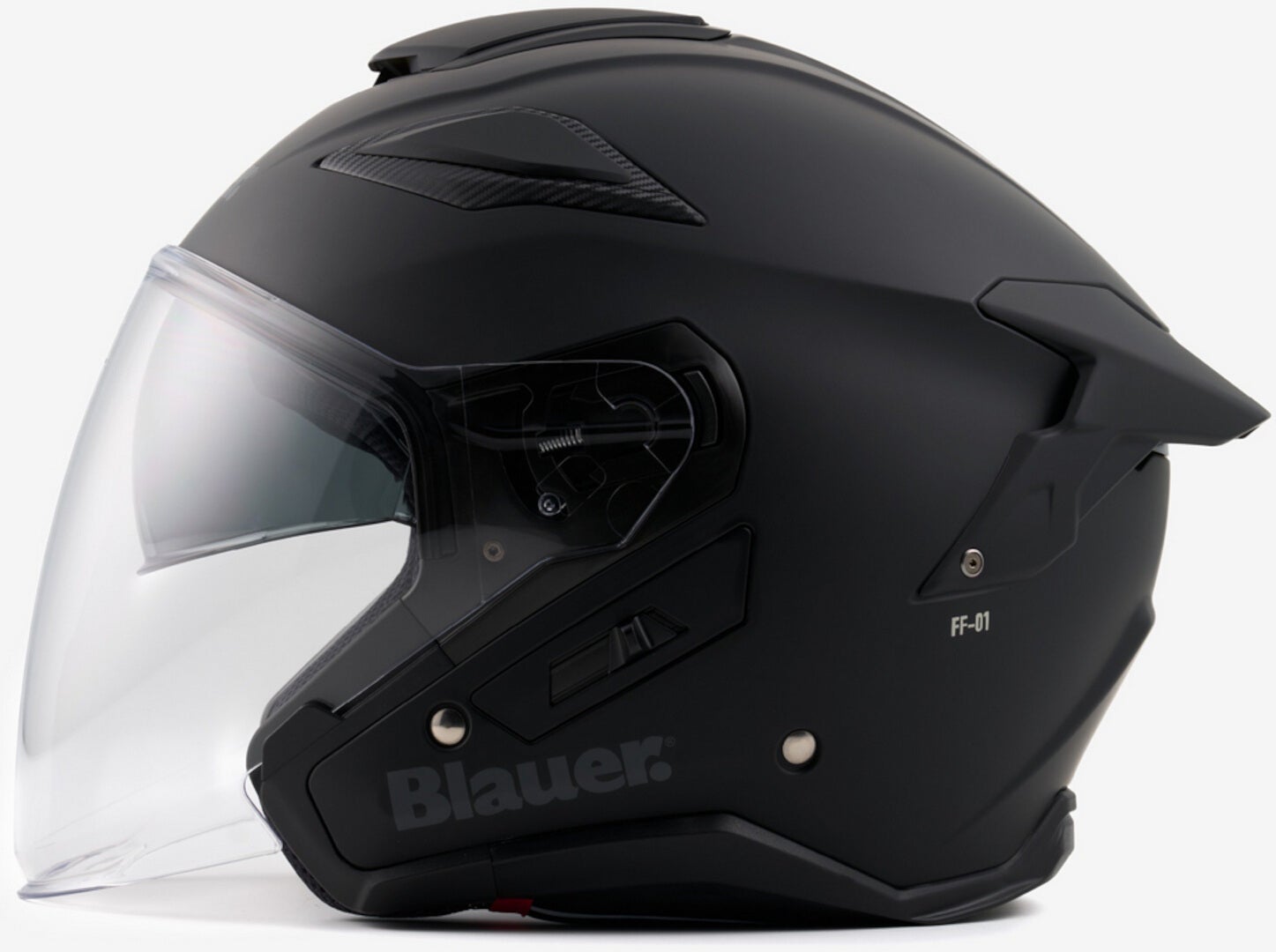 Blauer JJ-01 Monocolor Jet Helm Black Matt S (54/56) Figuur 3
