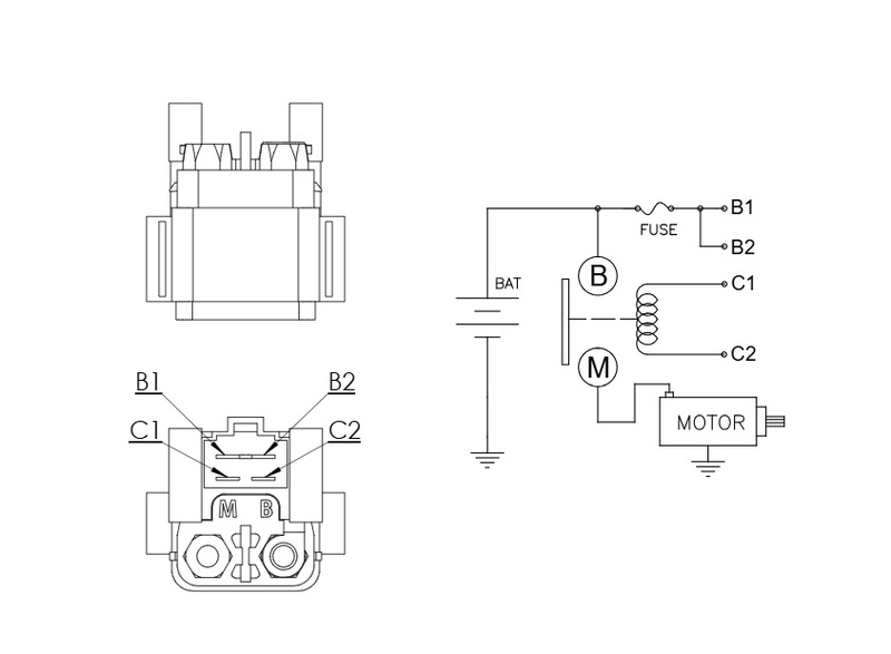 TECNIUM av DZE Starter Relay Figur 3