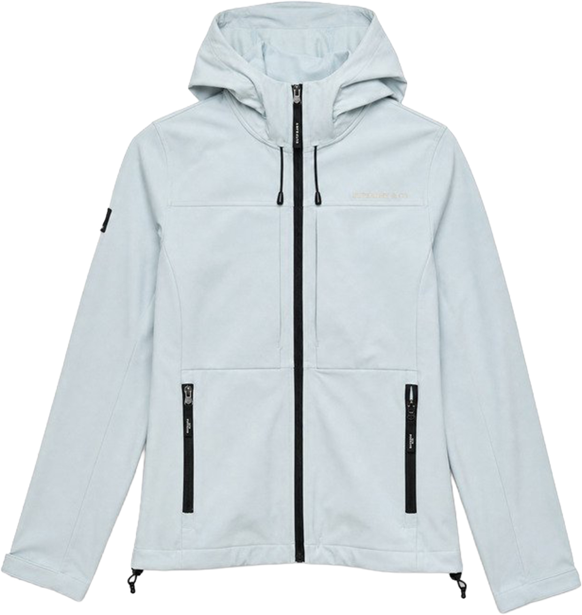 Superdry & Co Hooded Classic Trekker Ladies Jacket light blue 16 Figure 1