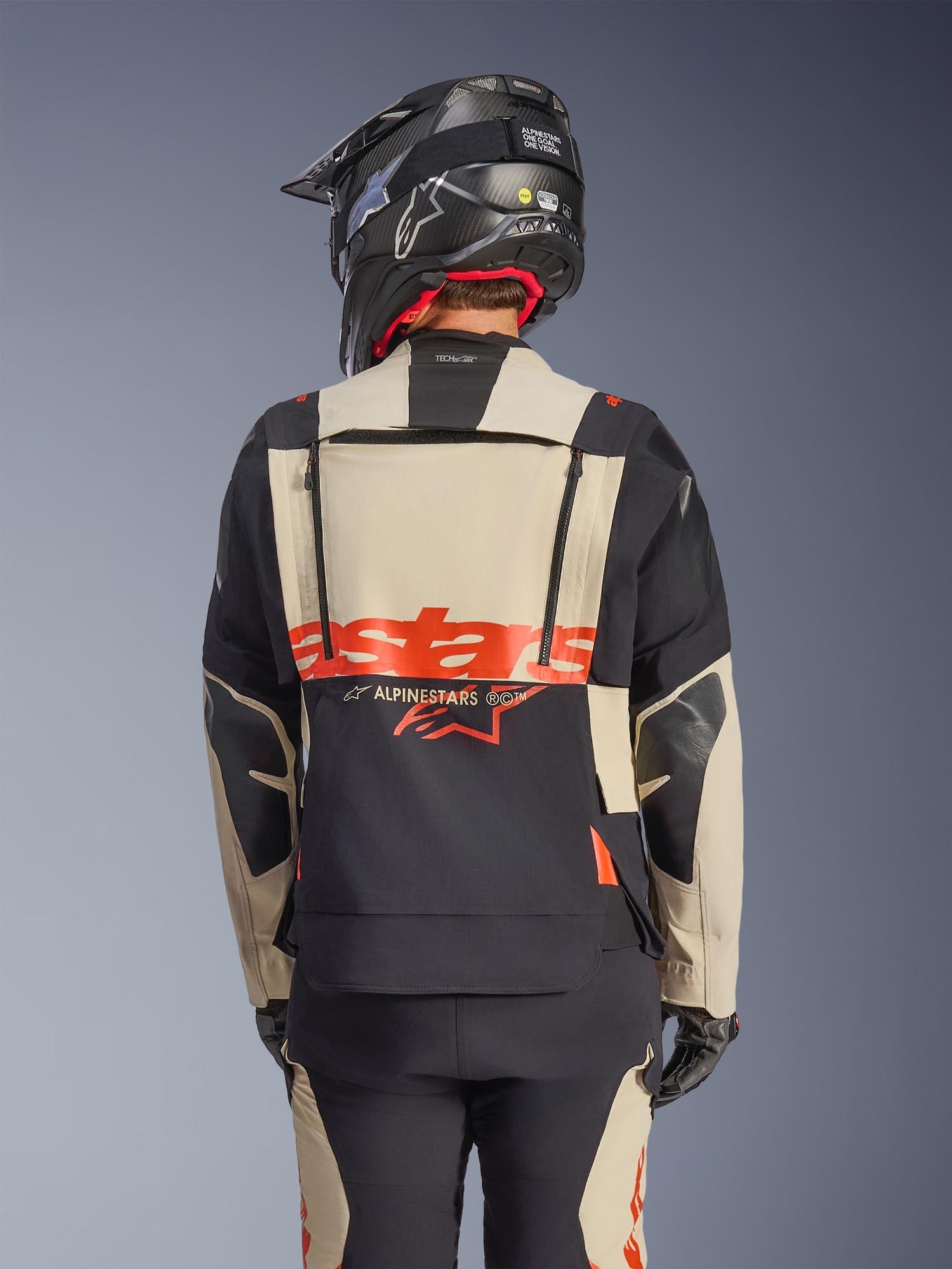 Alpinestars Harok Pro Drystar XF jaqueta têxtil de motocicleta à prova d'água preto/bege M Figura 7