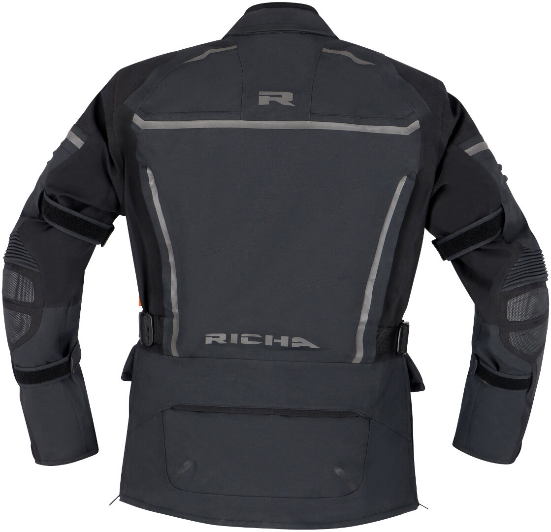 Richa Atlantic 2 Gore-Tex imperméable à l’eau dames moto textile veste noir M Figure 3