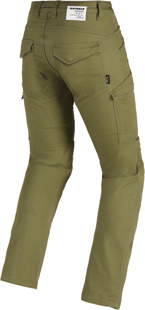 Spidi TexTech Pathfinder Cargo Pantalon textile moto Vert militaire 36 Figure 2