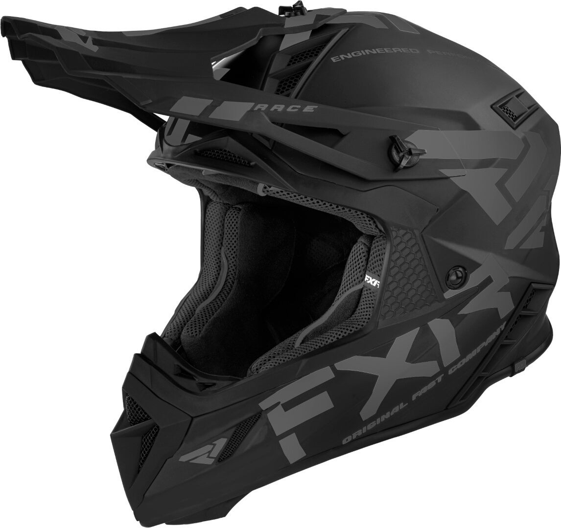 FXR Helium Prime Capacete de Motocross preto S (55/56) Figura 1